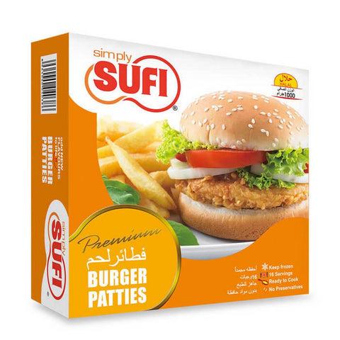 Sufi  Burger Patties Small 380 Gm