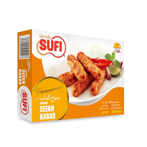 Sufi Seekh Kabab 18 Pcs 540 Gm