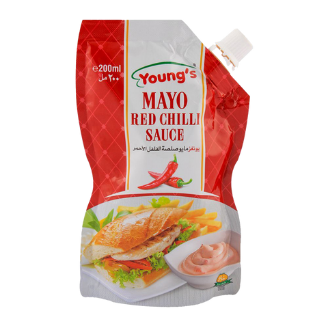 Youngs French Mayo Red Chilli 200Gm