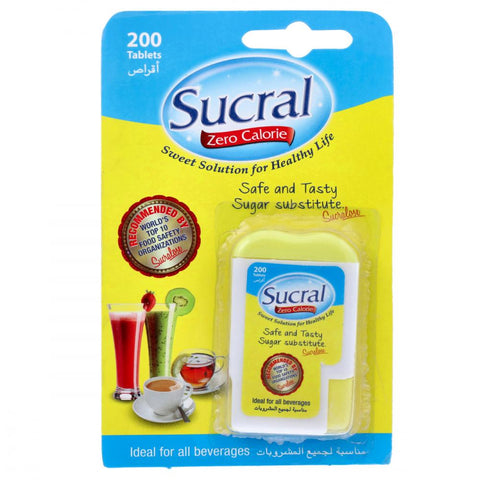 Sucral Zero Calorie 200 Tabs 11 Gm