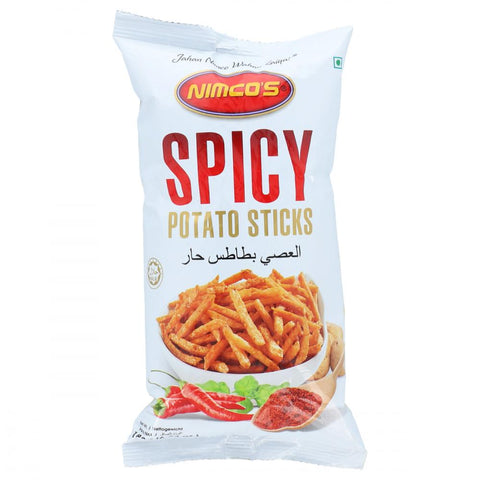 Nimcos Spicy Potato Stick 180 Gm
