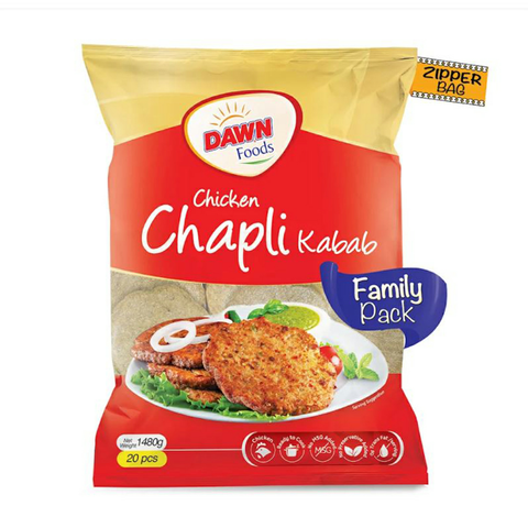 Dawn Chicken Chapli Kabab Spp 1480 Gm