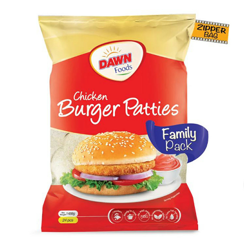 Dawn Chicken Burger Patties Spp 1488 Gm