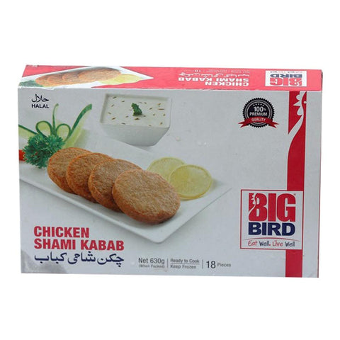 Big Bird Chicken Shami Kabab Large 630 Gm