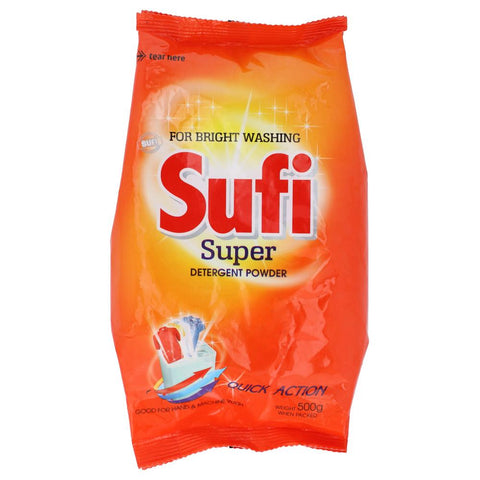 Sufi Super Detergent Powder Quick Action 500G