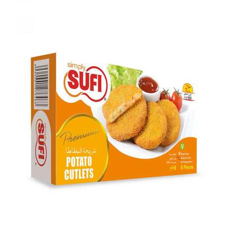 Sufi Potato Cutlets 8 Pcs 500Gm