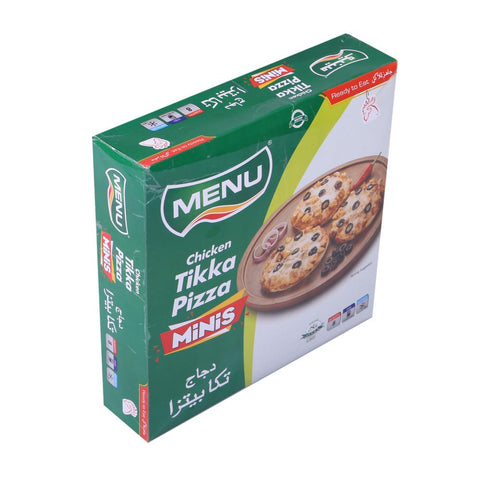 Menu Chicken Tikka Pizza Minis 800Gm