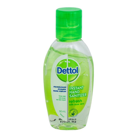 Dettol Hand Sanitizer Aloe Vera 50 Ml Basic