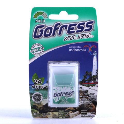 Gofresh Xylitol Barley Mint Flavour 24 Strips