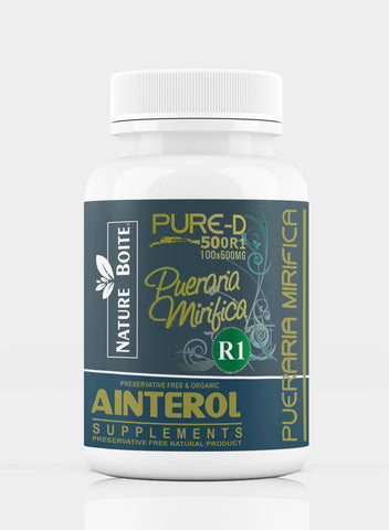 Ainterol Pueraria Mirifica 500mg 100 Capsules