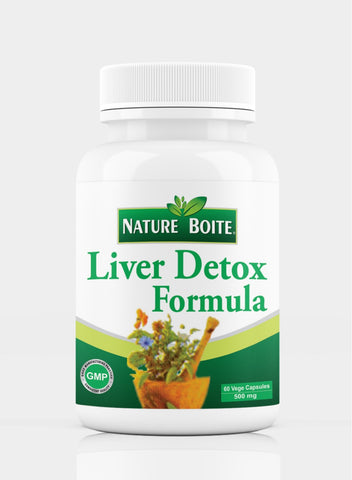 Liver Detox Formula 500Mg 60 Veg Capsules