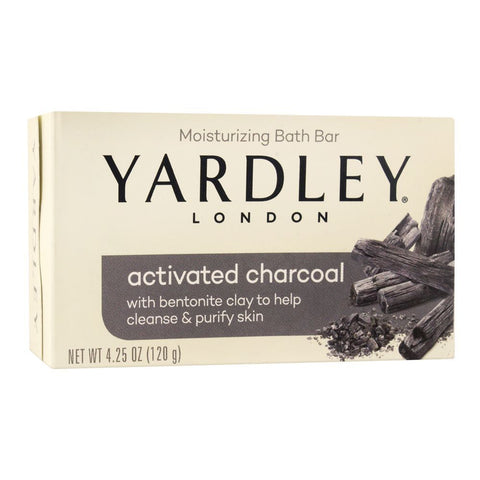 Yardley Activated Charcoal Soap 120g