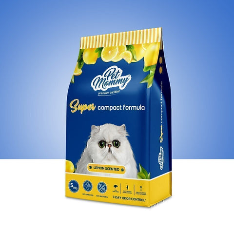 Pet Mommy Cat Litter (Lemon Scented) 5L