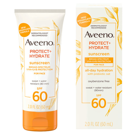 Aveeno Protect + Hydrate Face Sunscreen Lotion 60ml
