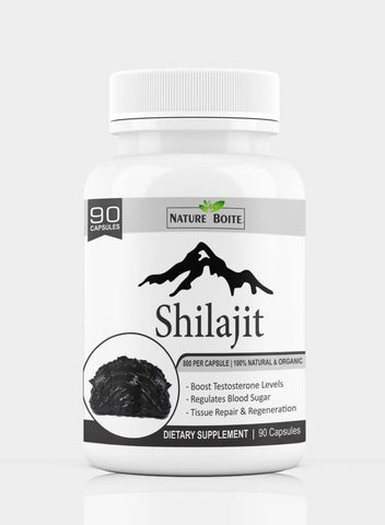 Shilajit 100 Percent Natural And Organic 800Mg 90 Capsules