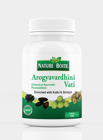 Arogyavardhini Vati Enriched With Kutki And Shilajit 120 Tablets