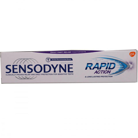 Sensodyne Tooth Paste Rapid Action Long Lasting 100 Gm