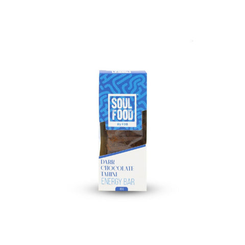 Soul Food Dark Chocolate Tahini Energy Bar, 40g