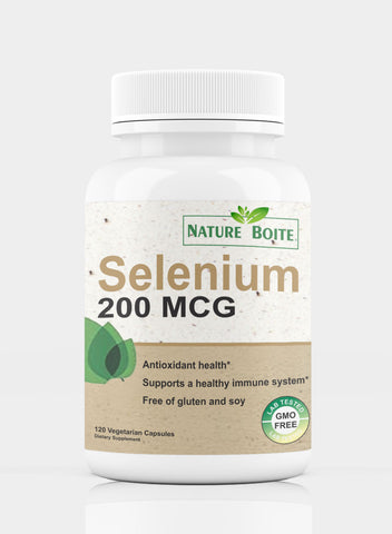 Selenium Dietary Supplement 200Mcg 120 Veg Capsules