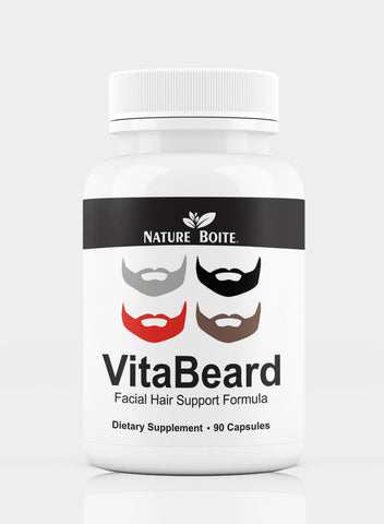 VitaBeard Facial Hair Support Formula 90 Capsules