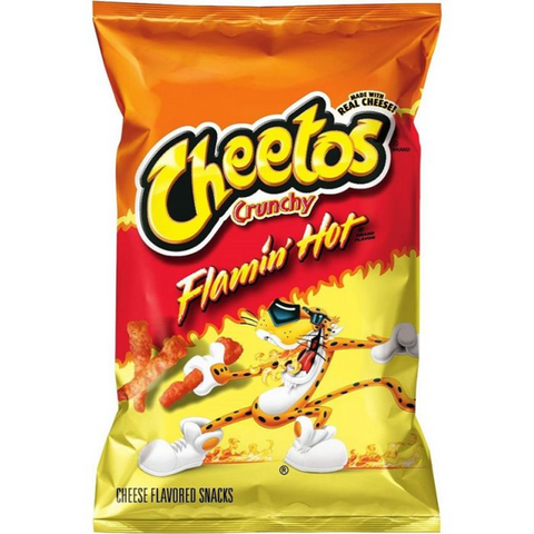 Cheetos Chips Flamin Hot Crunchy 99.2 Gm
