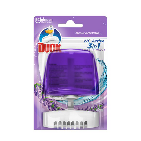 Glade Duck Toilet Freshner Purple Wave 3In1 55 Ml