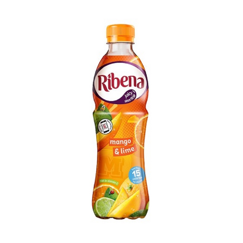Ribena Energy Drink Light Mango & Lime 500 Ml Basic