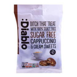 Diablo Candy Cappuccino Cream Sweet Sugar Free 75 Gm Basic