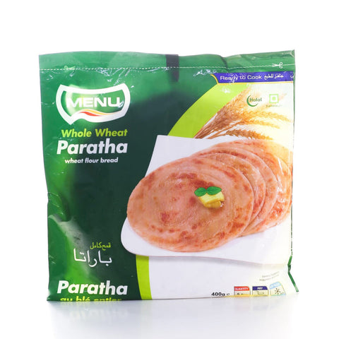 Menu Whole Wheat Paratha 5 Pcs 400 Gm