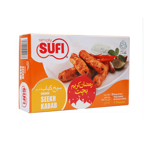 Sufi Seekh Kabab 7 Pcs 205 Gm