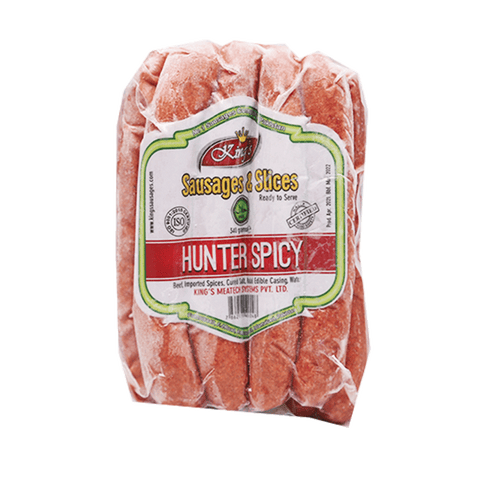 Kings Sausages  Slices Hunter Spicy 340 Gm