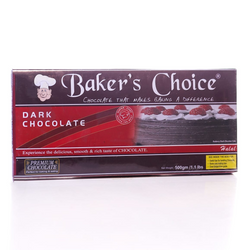 Bakers Choice Dark Chocolate 500Gm