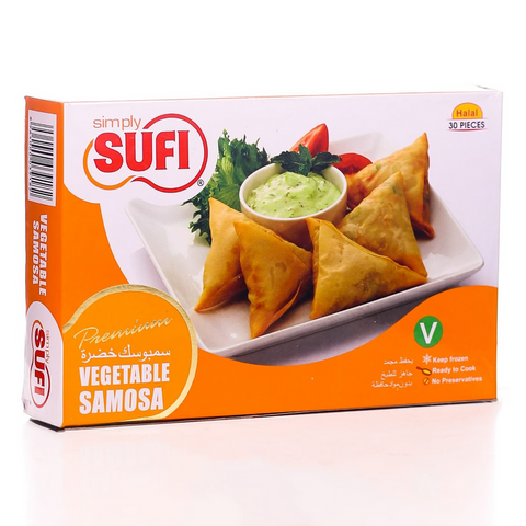 Sufi Vegetable Samosa 30 Pc 420 Gm