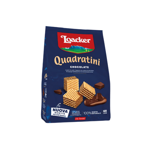 Loacker Quadratini Chocolate 250 Gm