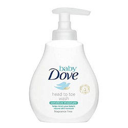 Dove Baby Wash Head To Toe Sensitive Moisture 200 Ml
