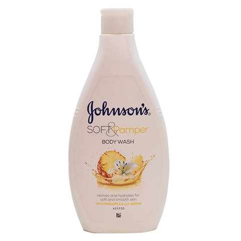 Johnsons Body Wash With Pineapple Soft And Pamper 400 Ml