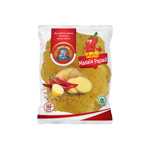 Dadi Jan Aalu Masala Papad 100 Gm
