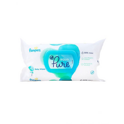Pampers Baby Wipes Aqua Pure 48 Pcs