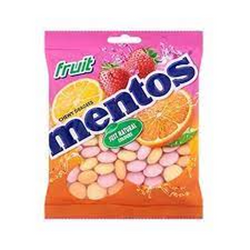 Mentos Candy Bag Fruit 135 Gm