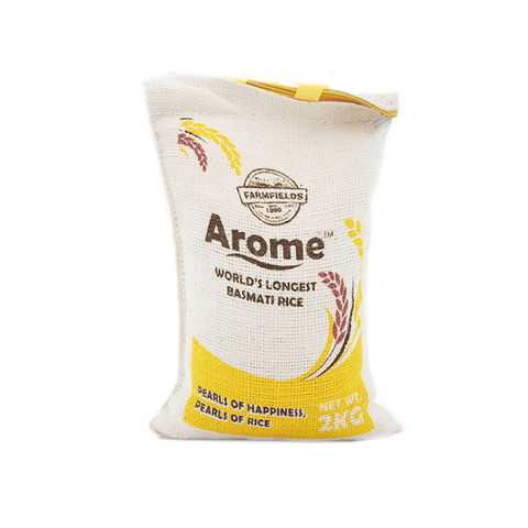 Ff Arome Basmati Rice Steam 3X 2 Kg - Yellow