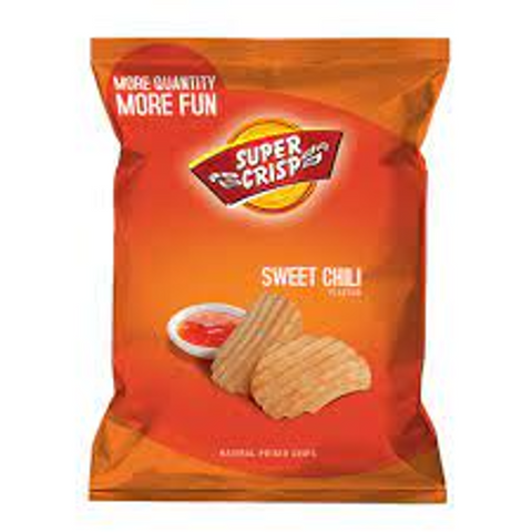 Super Crisp Chips Sweet Chili 120 Gm