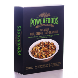 Power Food Premium  Nuts Seed And Oat Granola 250 Gm