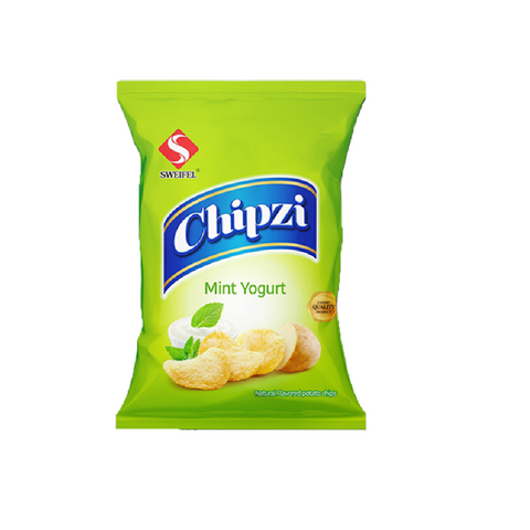Chipzi Plain Chips Mint Yogmurt 29Gm