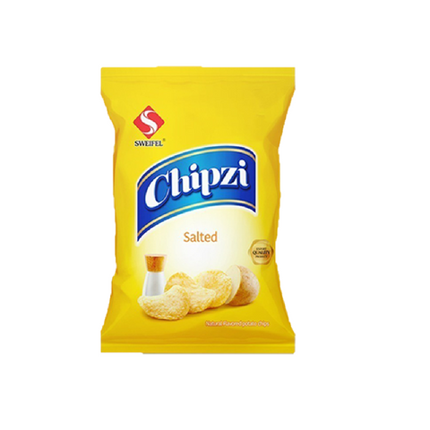 Chipzi Plain Chips Salted 29Gm