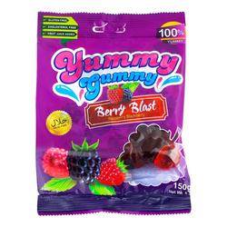 Yummy Gummy Jelly Berry Blast Bag 150 Gm