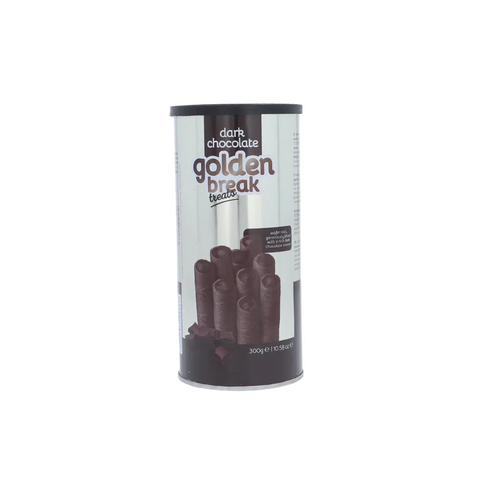 Golden Break Wafer Treats Dark Chocolate Tin 135 Gm