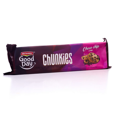 Britannia Good Day Chunkies Cookies 125Gm