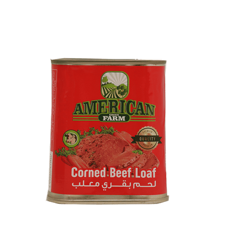 American Green Farm Corned Beef Loaf Tin 340 Gm