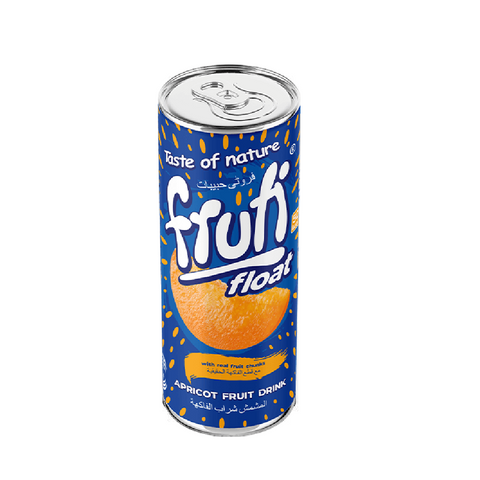 Fruti Float Apricot Drink Can 240 Ml