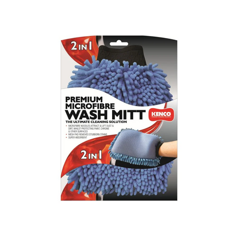 Kenco Premium Microfibre Wash Mitt 2In1